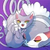 pokemon Glameow art Diamond Paints