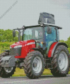 red ferguson tractor art Diamond Paintings