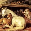 the arab tent by Edwin Landseer Diamond Paintings