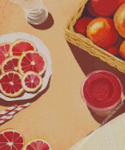 Blood Orange art Diamond Paints