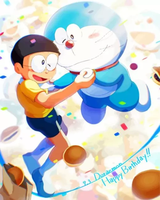 Nobi Nobita Diamond Paintings