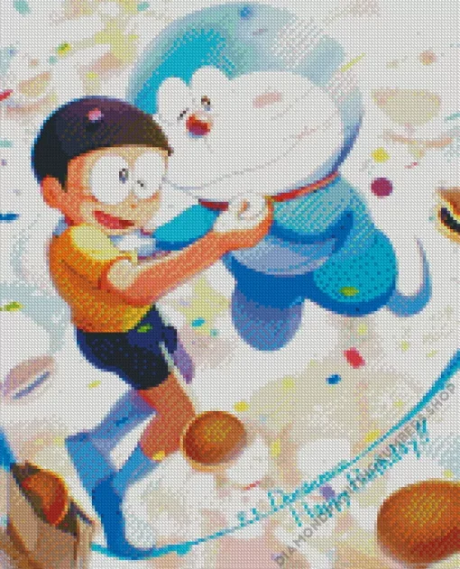 Nobi Nobita Diamond Paintings