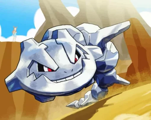 Steelix pokemon Diamond Paintings