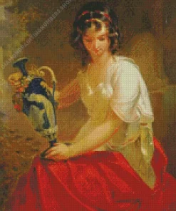 The blind girl art Diamond By Numbers