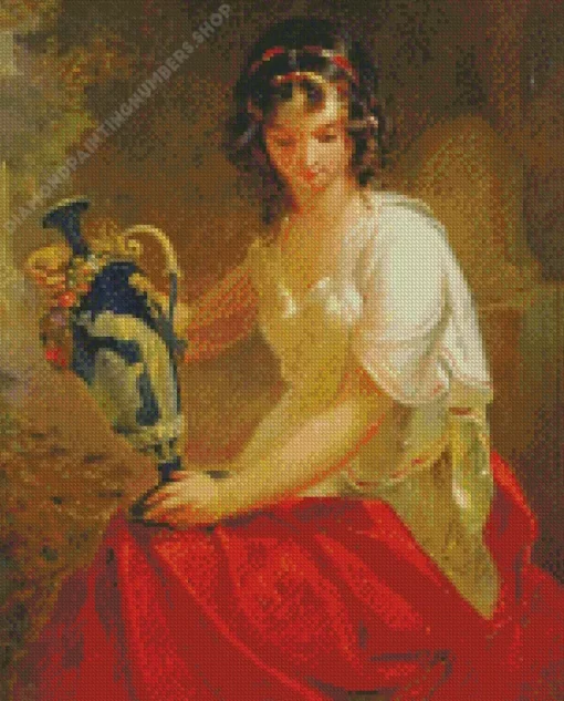 The blind girl art Diamond By Numbers