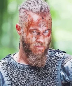 Vikings bloody ragnar Diamond Paintings