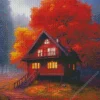 aesthetic fall house Diamond With Numbers