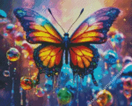 aesthetic fantasy butterfly art Diamond Dotz