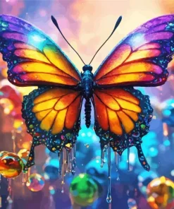 aesthetic fantasy butterfly art Diamond Dotz
