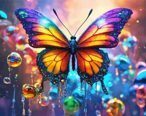 aesthetic fantasy butterfly art Diamond Dotz