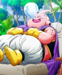 aesthetic fat buu art Diamond By Numbers