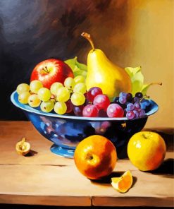 aesthetic fruit bowl art Diamond By Numbers