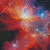 aesthetic galaxy red Diamond By Numbers