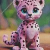 baby cheetah Diamond By Numbers