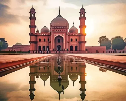 badshahi mosque Diamond Paints