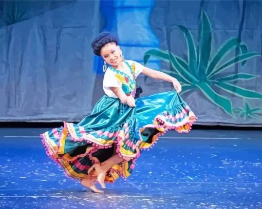 baile folklorico Diamond Paintings