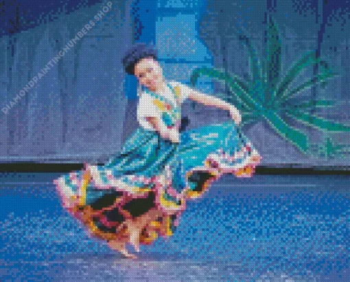 baile folklorico Diamond Paintings