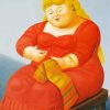blonde fat girl art Diamond By Numbers