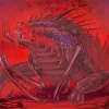 blood monster Diamond With Numbers
