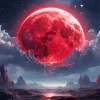 blood moon Diamond With Numbers