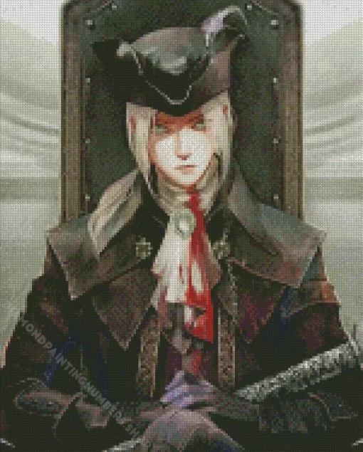 bloodborne lady maria Diamond With Numbers