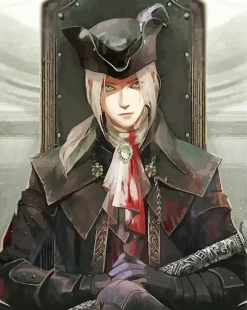 bloodborne lady maria Diamond With Numbers