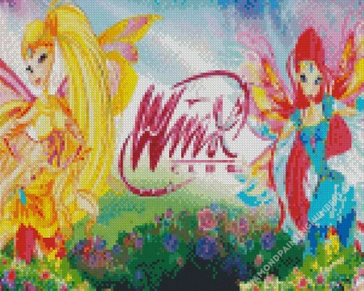 bloom and stella Winx Club Diamond Paints