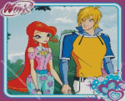 bloom bf winx club Diamond Paintings