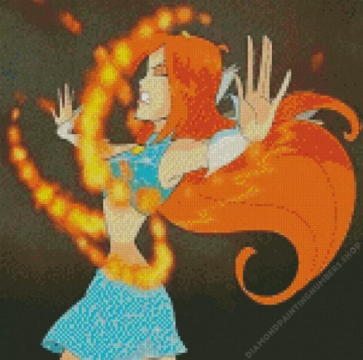bloom winx club power Diamond Paintings