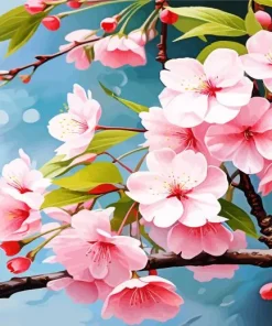 blossom flowers Diamond Paintings