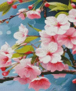 blossom flowers Diamond Paintings