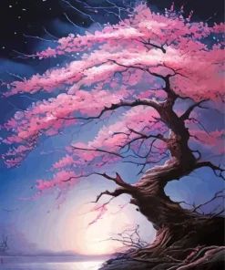 blossom tree art Diamond Paintings