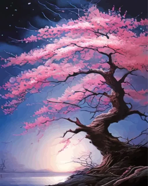 blossom tree art Diamond Paintings