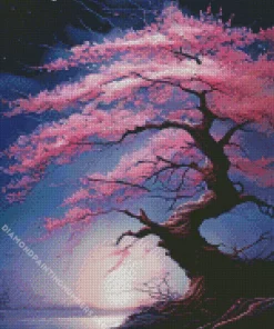 blossom tree art Diamond Paintings