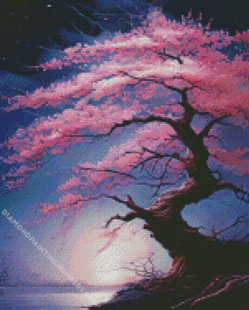 blossom tree art Diamond Paintings