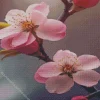 cherry blossom flowers Diamond Paintings