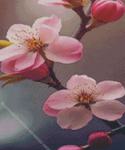 cherry blossom flowers Diamond Paintings