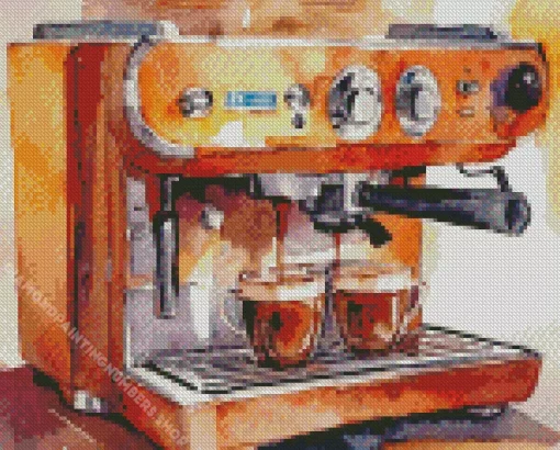 coffee machine Diamond By Numbers