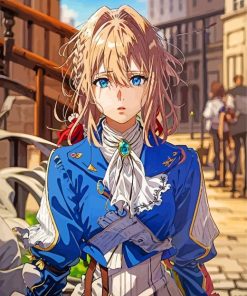 cool Violet Evergarden Diamond By Numbers