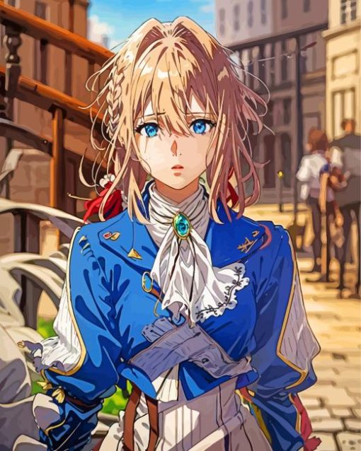 cool Violet Evergarden Diamond By Numbers