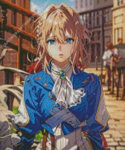 cool Violet Evergarden Diamond By Numbers