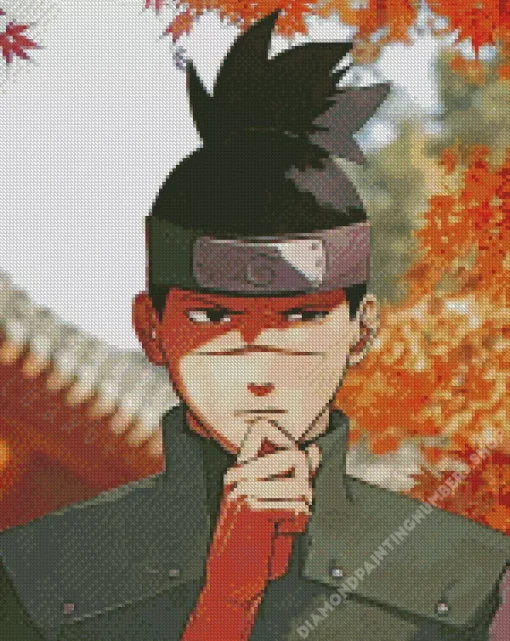 cool iruka naruto Diamond By Numbers