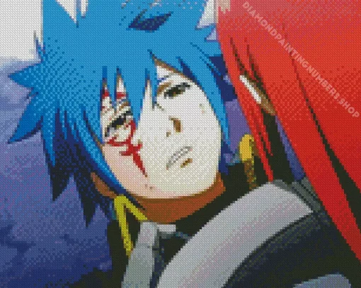 erza scarlet boyfriend art Diamond By Numbers