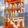 escher belvedere Diamond By Numbers