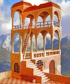 escher belvedere Diamond By Numbers