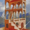 escher belvedere Diamond By Numbers