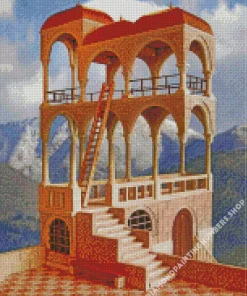escher belvedere Diamond By Numbers