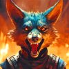 evil fox Diamond By Numbers