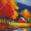 fall farmhouse art Diamond Dotz