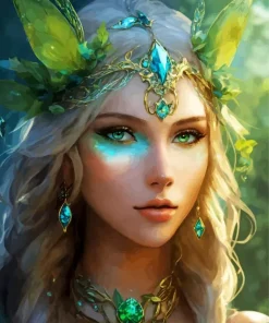 fantasy art nymph Diamond Paints